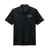 Represent your Theta Chi affiliation with this sharp embroidered Nike polo. Your distinguished Theta Chi Greek letters are finely embroidered on the left chest for a polished, lasting look. 