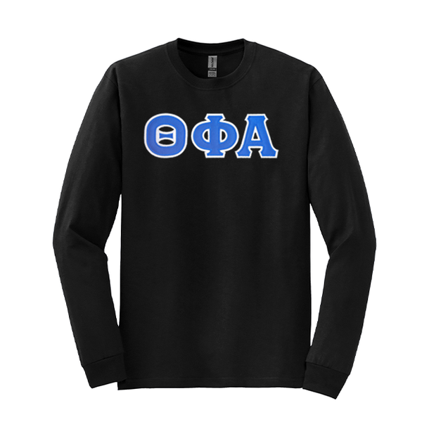 Theta Phi Alpha Sorority Greek Letter Long Sleeve T-shirt