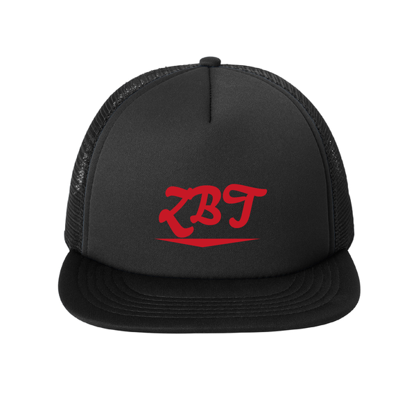 Zeta Beta Tau Fraternity Baseline Embroidered Foam Trucker Hat