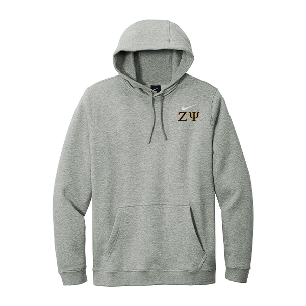 Zeta Psi Fraternity Nike Hoodie Embroidered Greek Letters