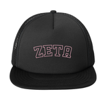 Zeta Tau Alpha Sorority Varsity Basics Foam Trucker Hat