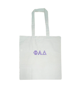 Embroidered Greek Letters Branson Tote